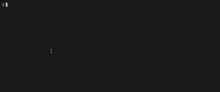 Example usage of Model CLI.